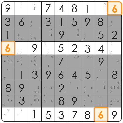 pointing pairs sudoku